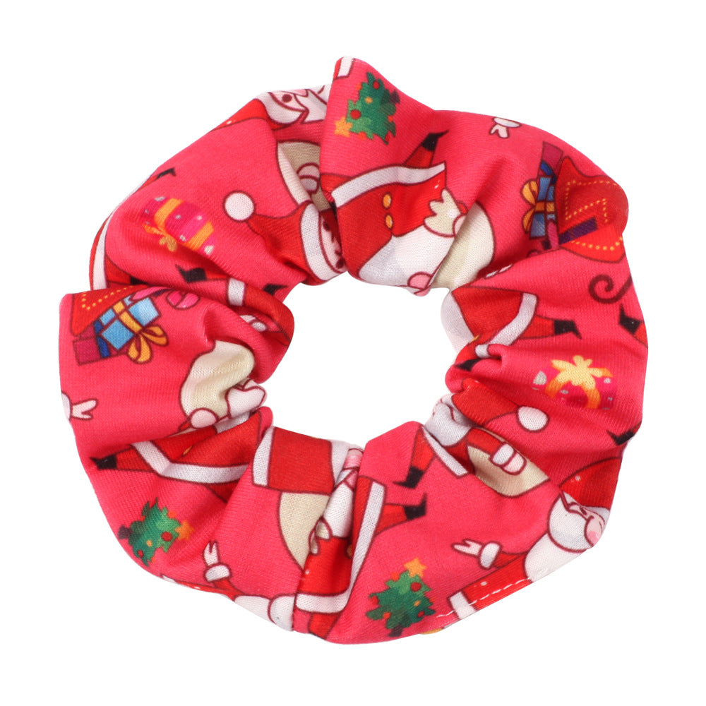 Wholesale Christmas Snowman Bell Santa Claus Deer Antler Hat Large Intestine Hairband